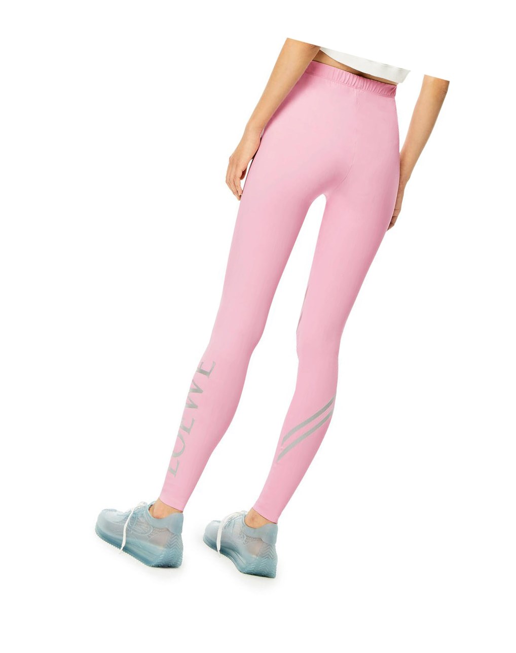 Loewe LOEWE leggings in polyamide and elastane Rosas | YUIAT-0254