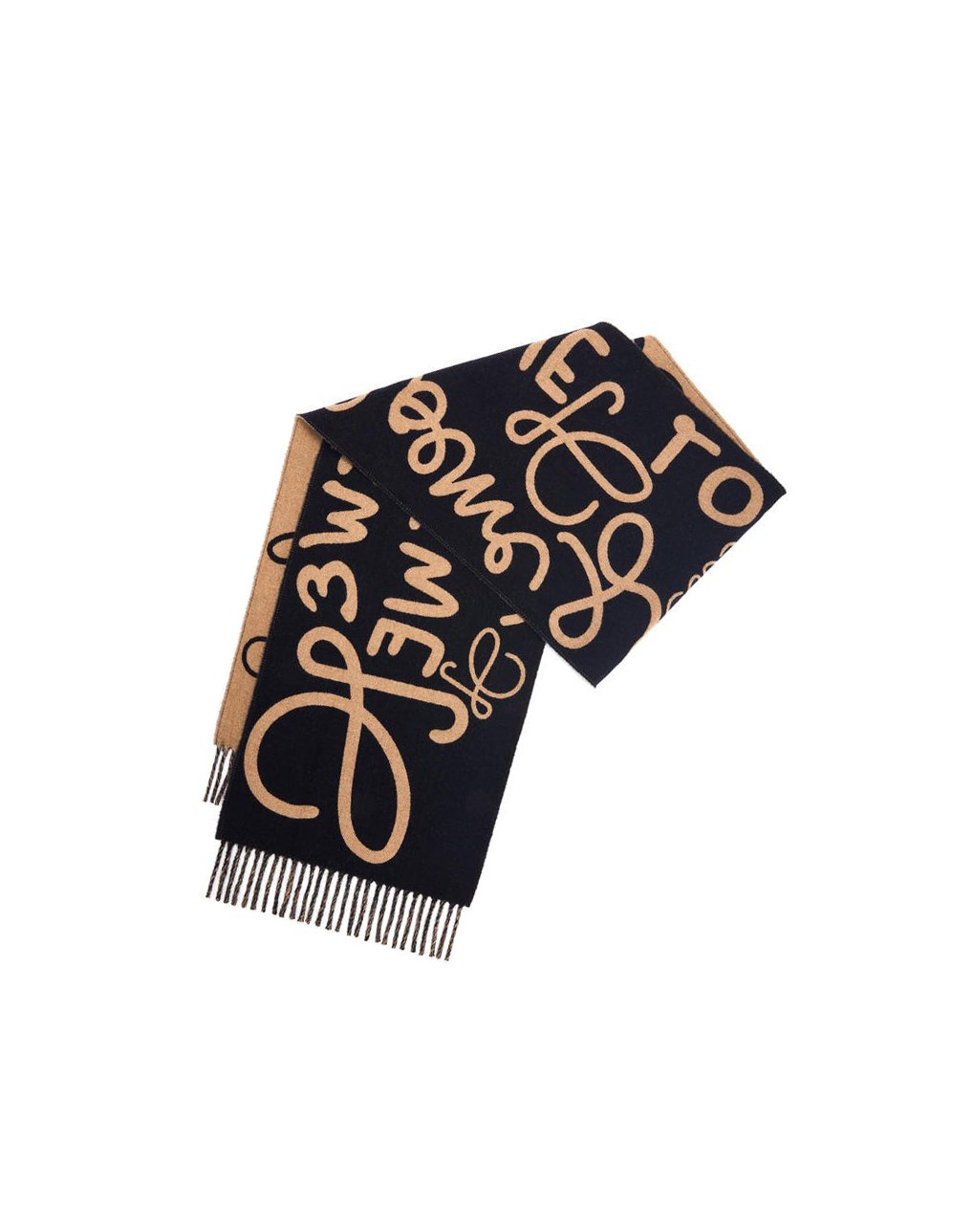 Loewe LOEWE scarf in wool and cashmere Negros | EPDGS-5760