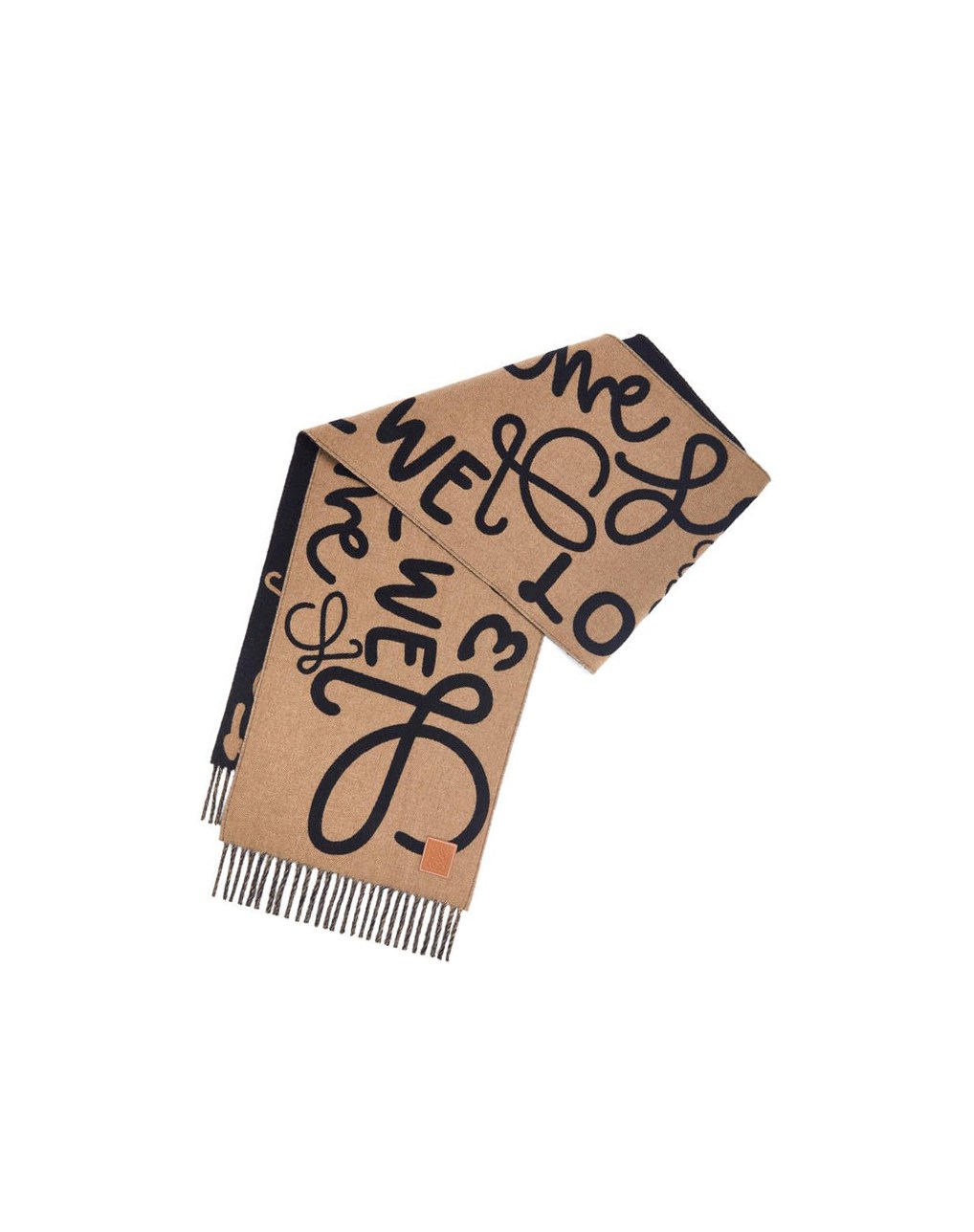 Loewe LOEWE scarf in wool and cashmere Negros | UWFDZ-3098
