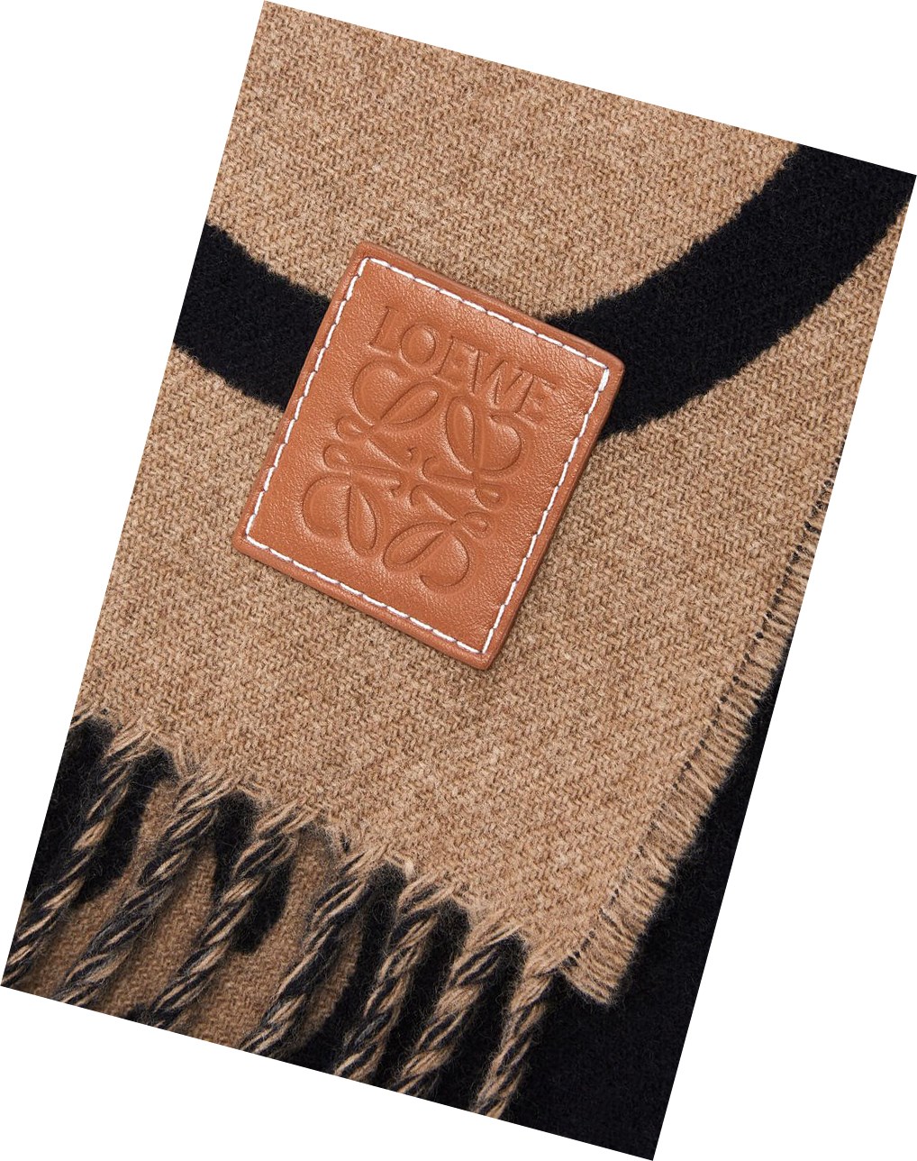Loewe LOEWE scarf in wool and cashmere Negros | UWFDZ-3098