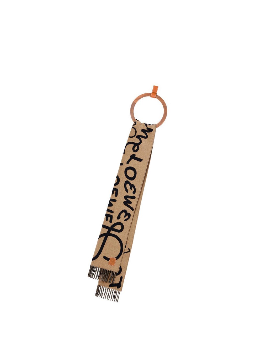 Loewe LOEWE scarf in wool and cashmere Negros | UWFDZ-3098
