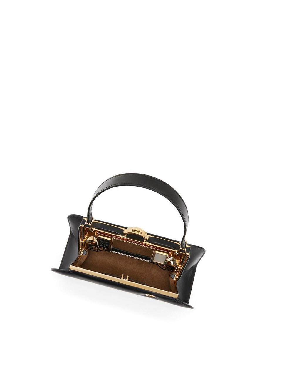 Loewe Lantern bag in box calfskin Negros | JUSCG-9265