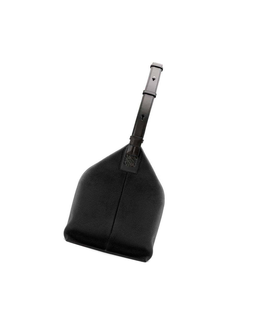 Loewe Large Cubi bag in grained calfskin Negros | JGKDS-0892