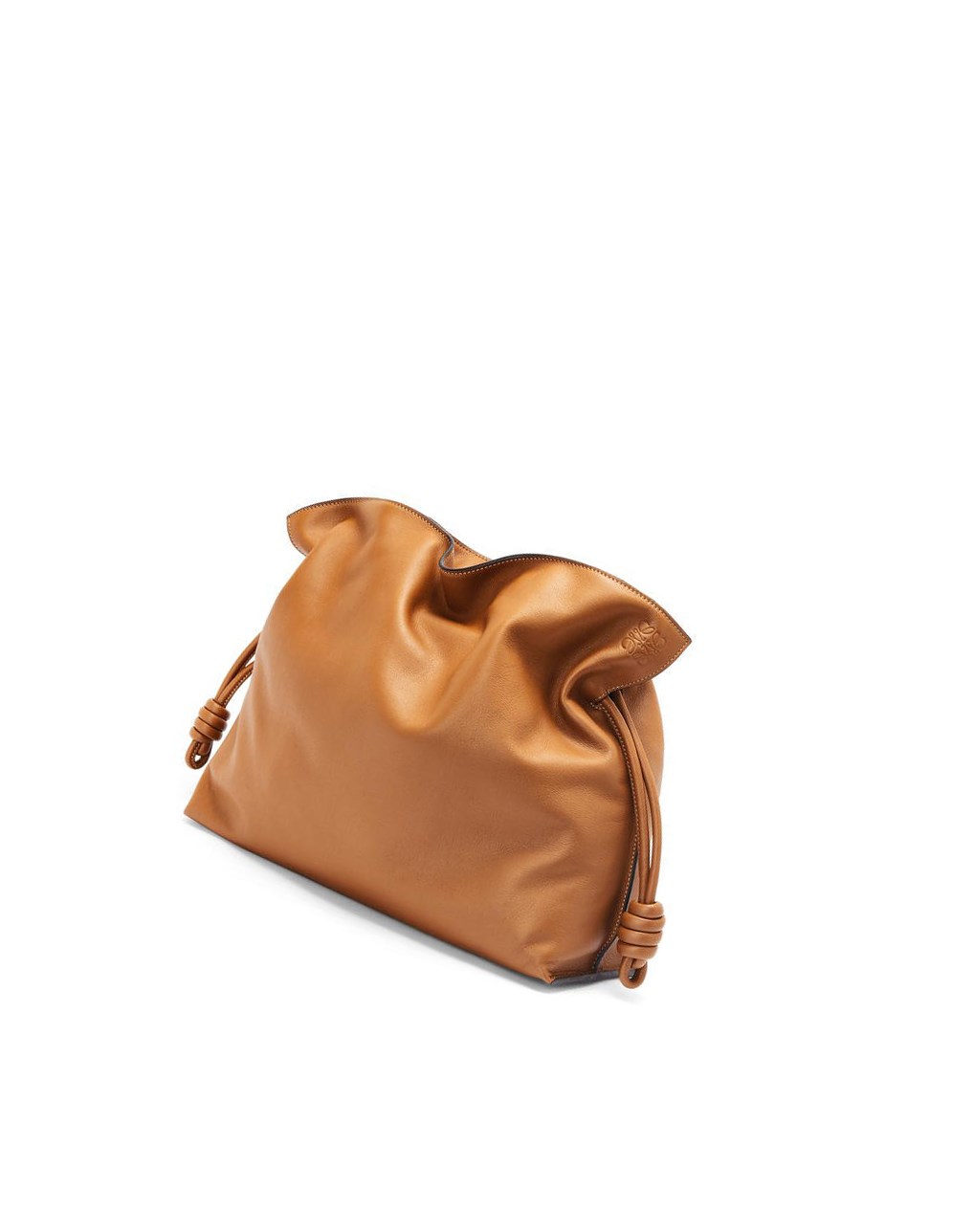 Loewe Large Flamenco clutch in nappa calfskin Warm Desert | MBAOV-1860
