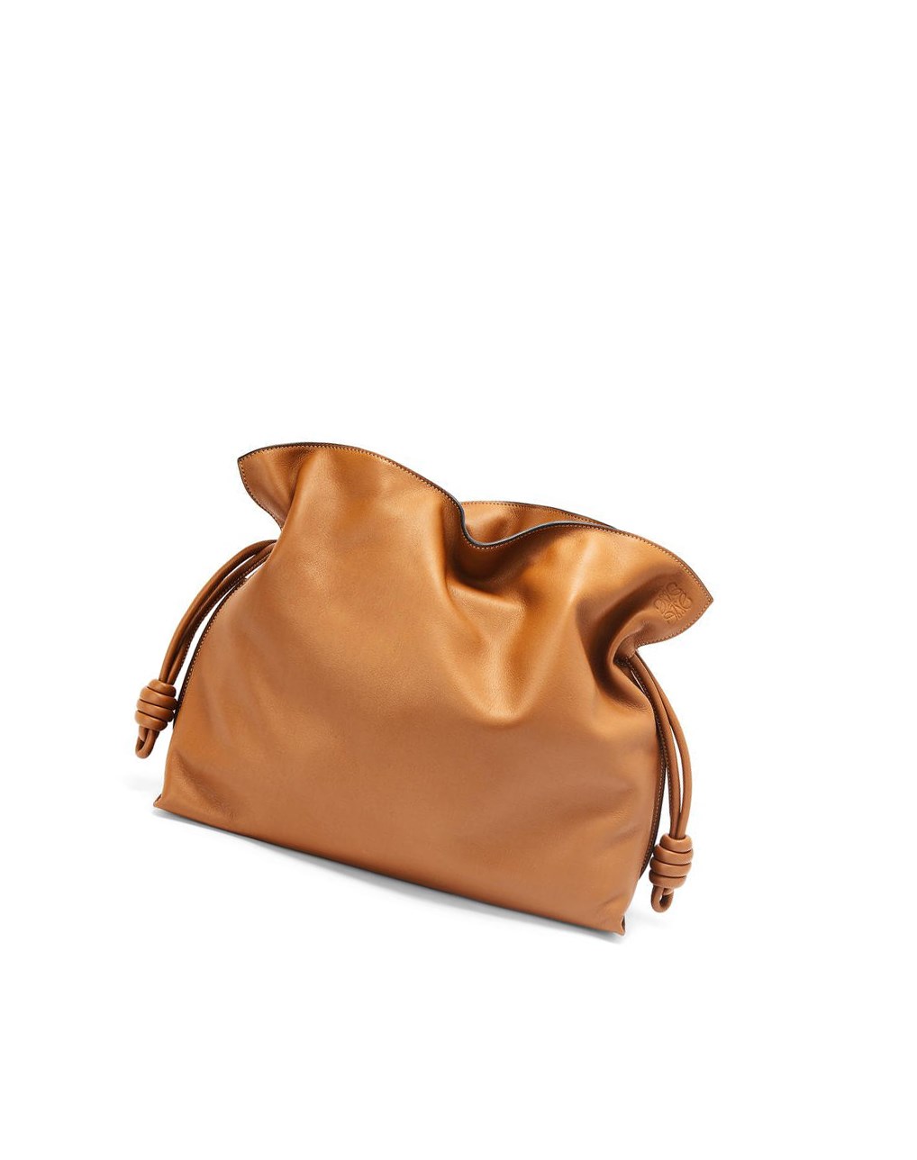 Loewe Large Flamenco clutch in nappa calfskin Warm Desert | MBAOV-1860