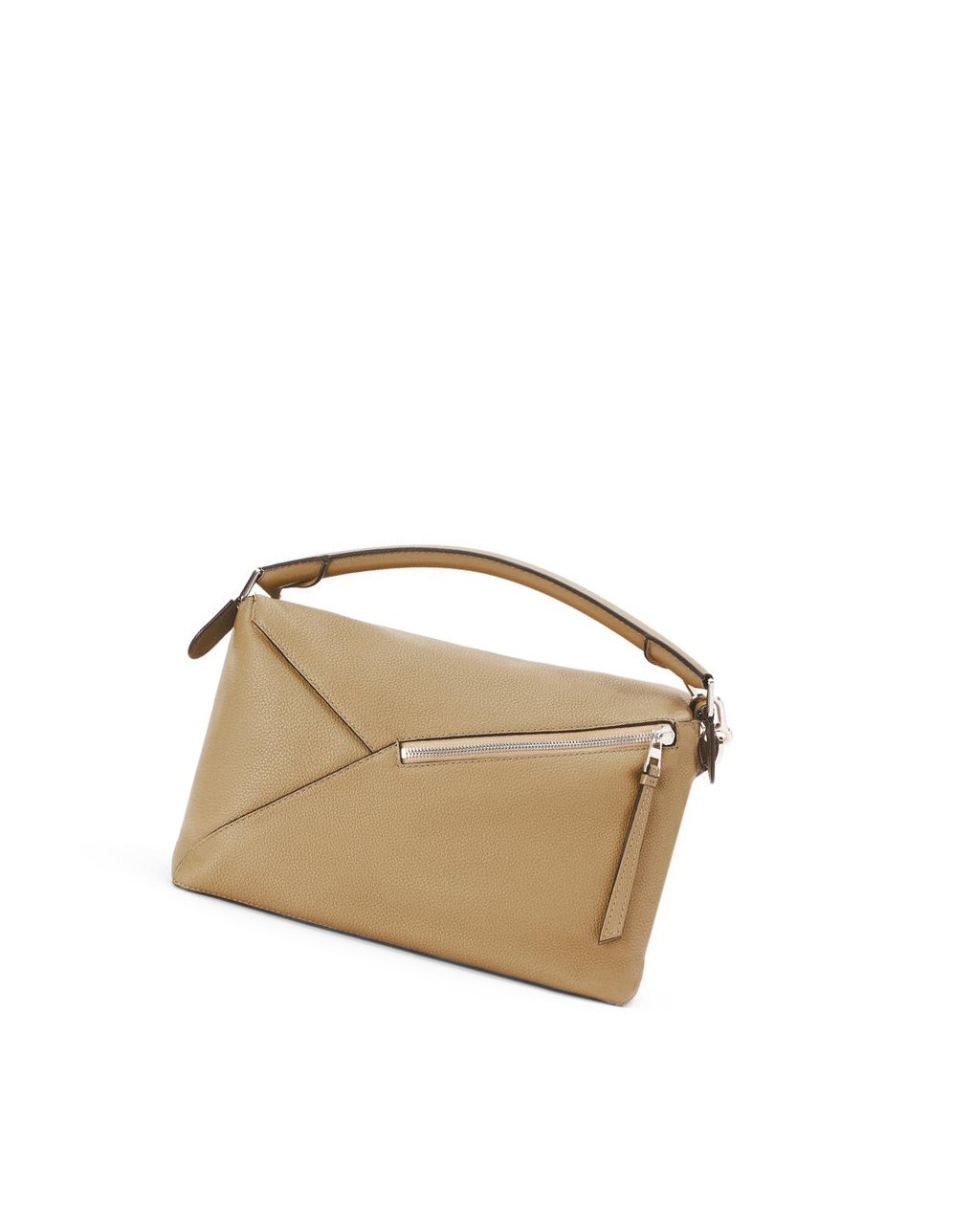 Loewe Large Puzzle Edge bag in grained calfskin Azules | TIHQD-5732