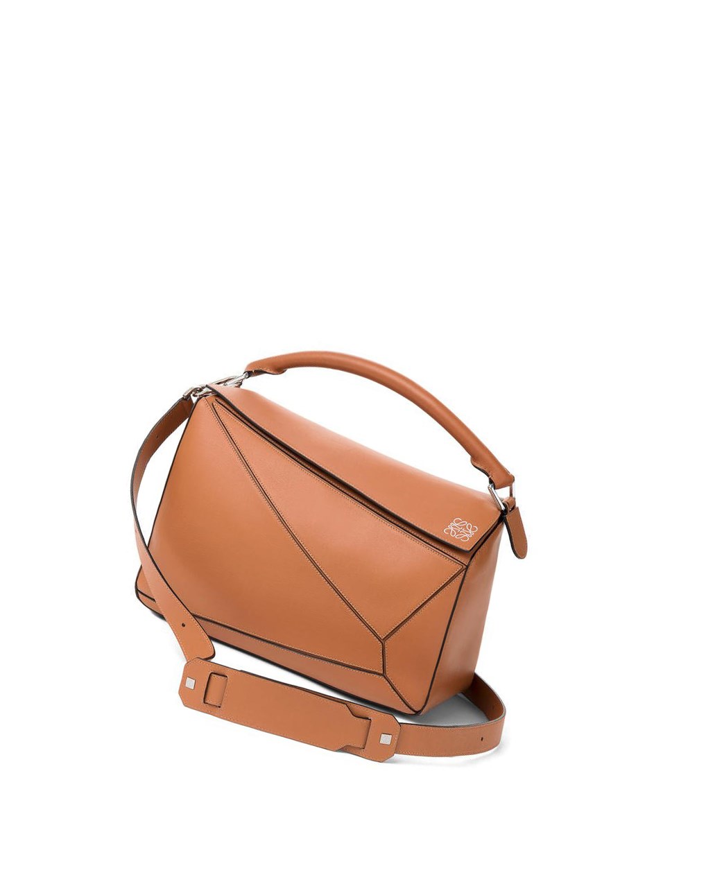 Loewe Large Puzzle bag in classic calfskin Tan | BPTFJ-2756
