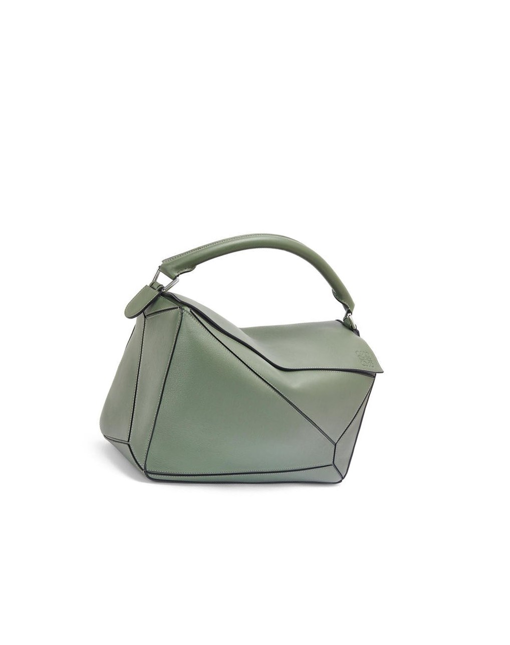Loewe Large Puzzle bag in classic calfskin Azules | WOMIJ-4085