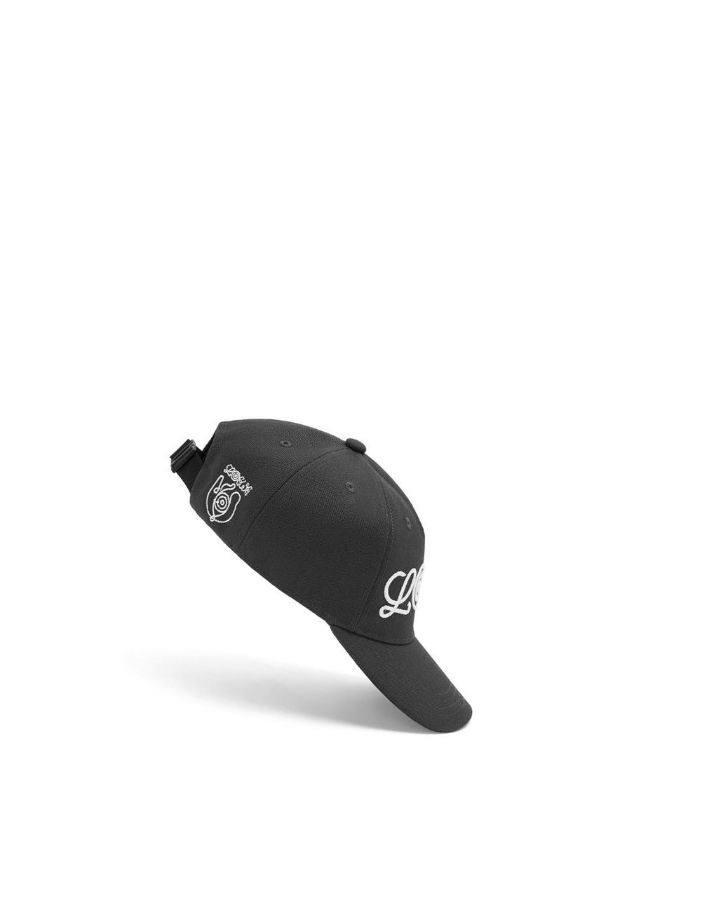 Loewe Logo cap in canvas Negros | APKML-5247