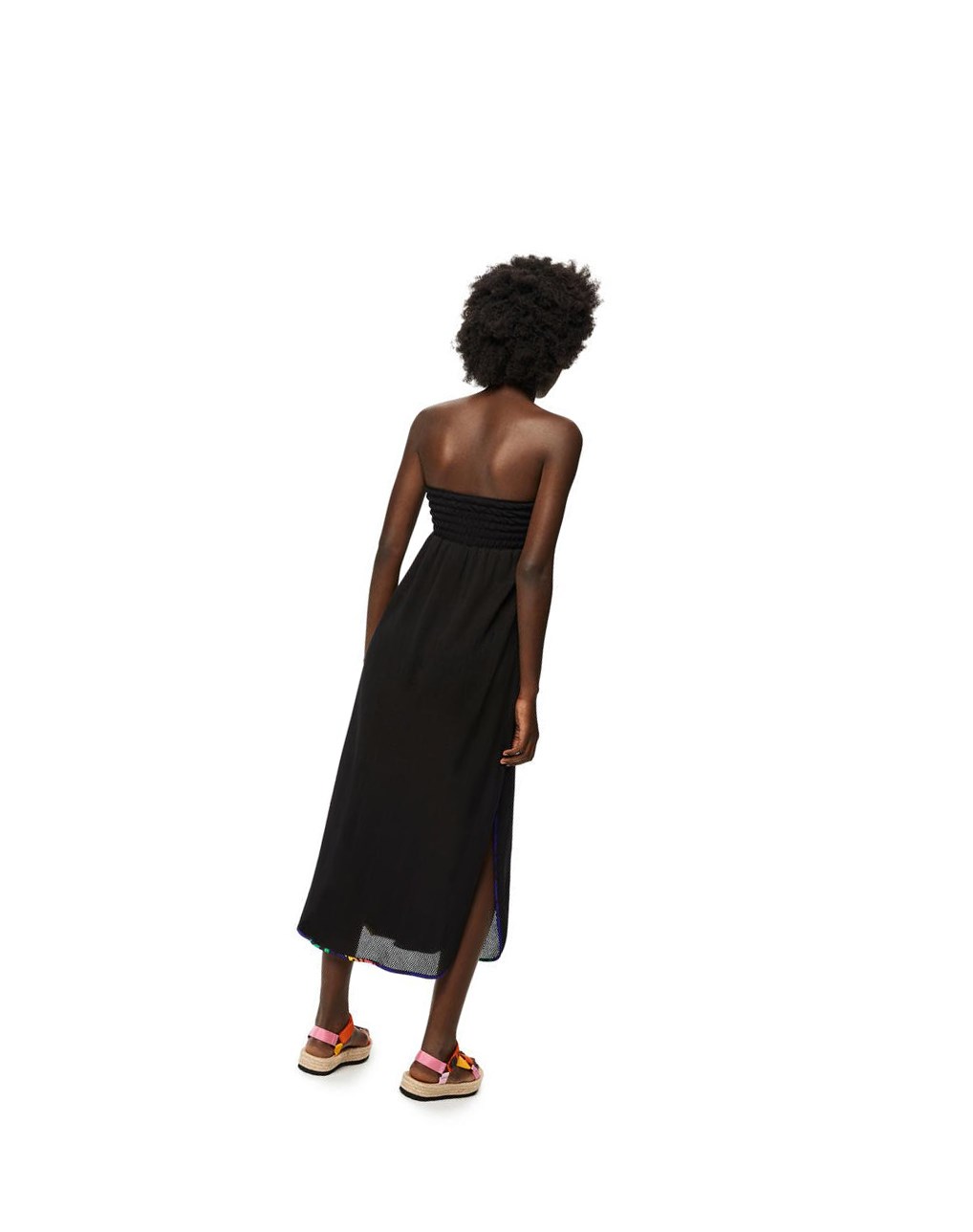 Loewe Mesh dress in cotton Negros | CXYQK-6038