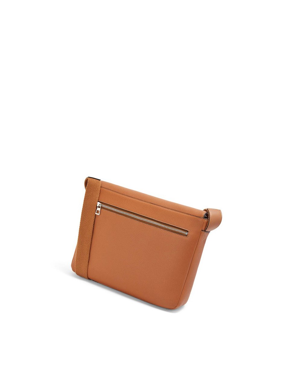 Loewe Military Messenger Bag in soft grained calfskin Tan | WJKPH-7042