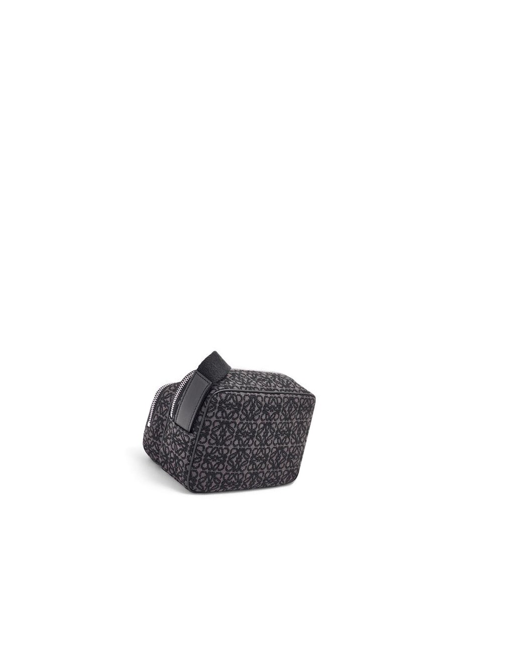 Loewe Mini Camera bag in Anagram jacquard and calfskin Negros | GXTVS-2689