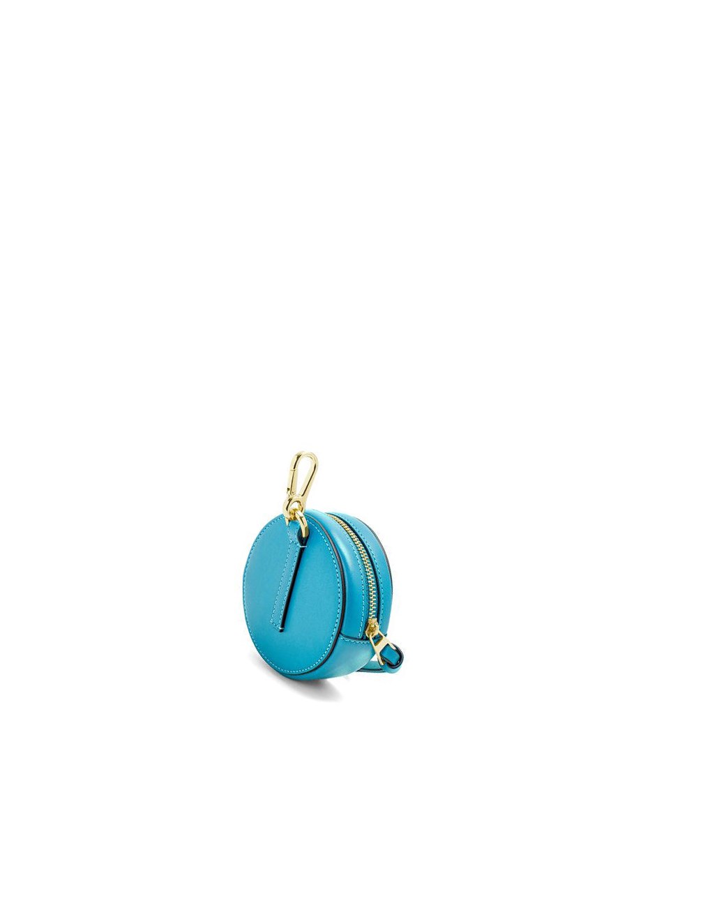 Loewe Mini Cookie pouch in soft calfskin Cyan | SHPVO-7935