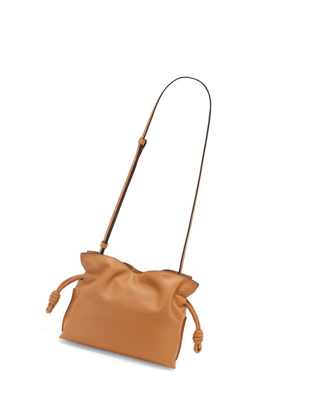 Loewe Mini Flamenco clutch in nappa calfskin Warm Desert | BQYDK-0597