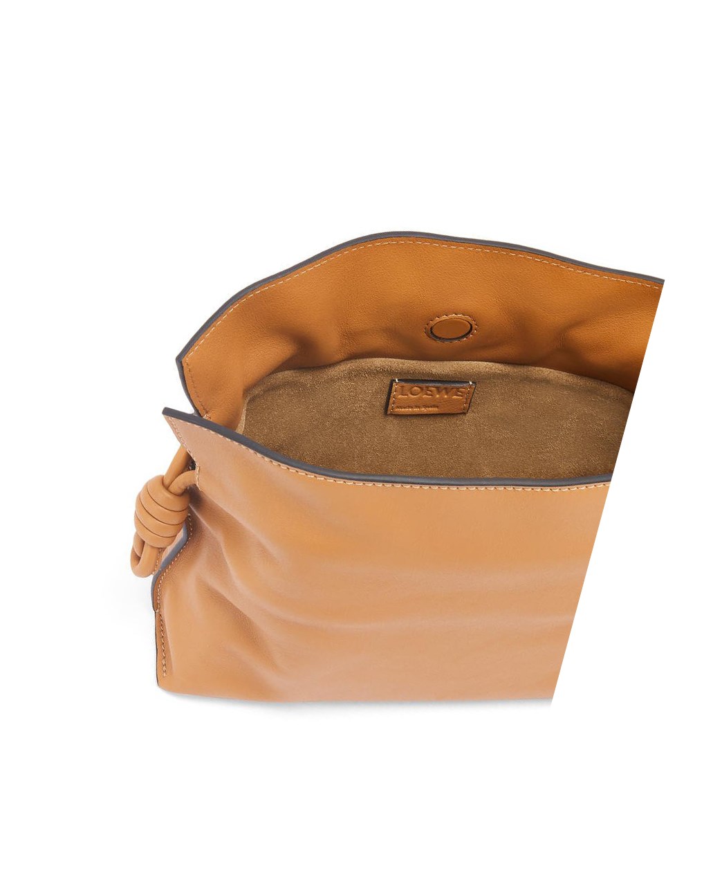 Loewe Mini Flamenco clutch in nappa calfskin Warm Desert | BQYDK-0597