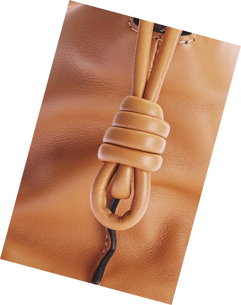 Loewe Mini Flamenco clutch in nappa calfskin Warm Desert | BQYDK-0597