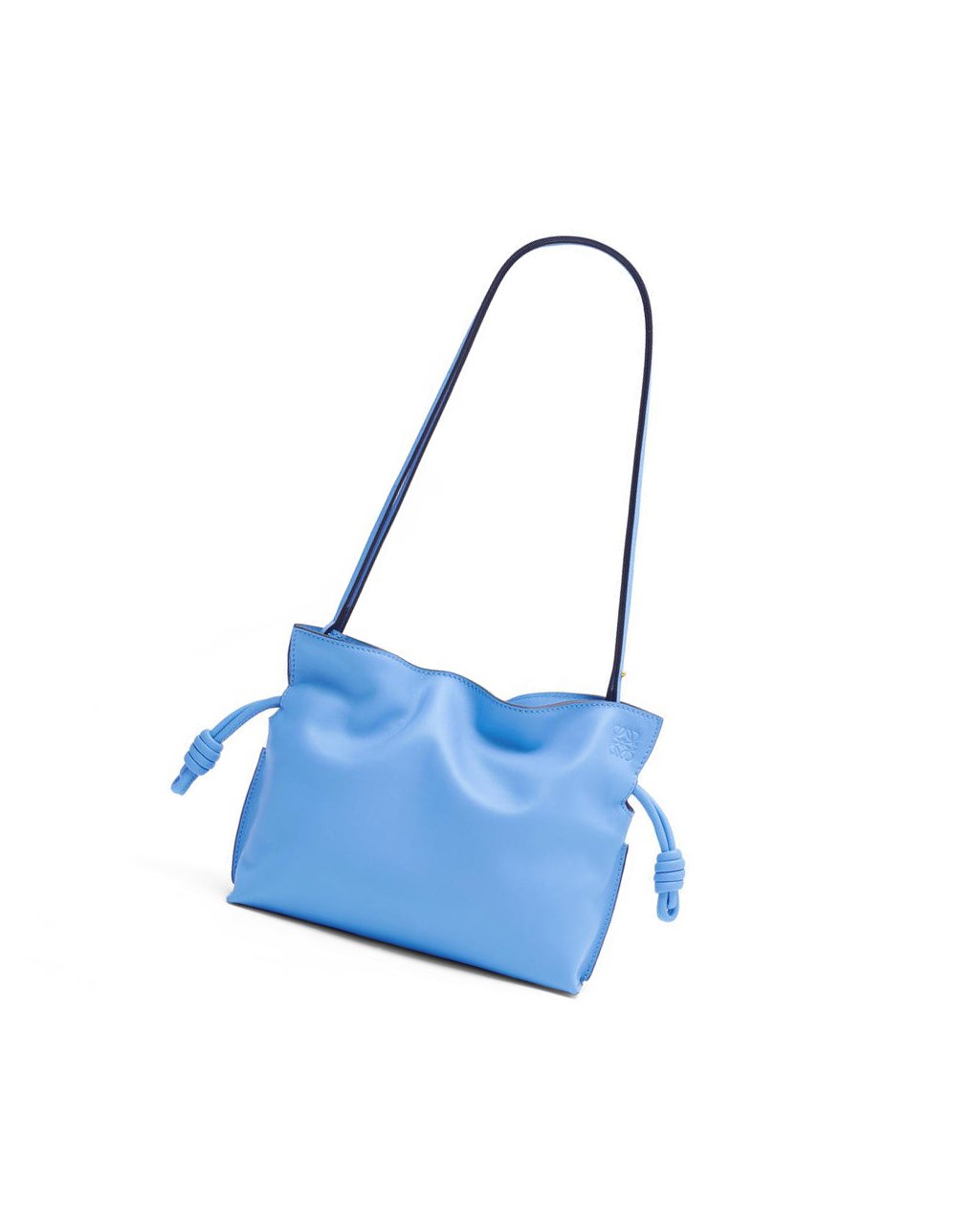 Loewe Mini Flamenco clutch in nappa calfskin Azules | CULBP-1593