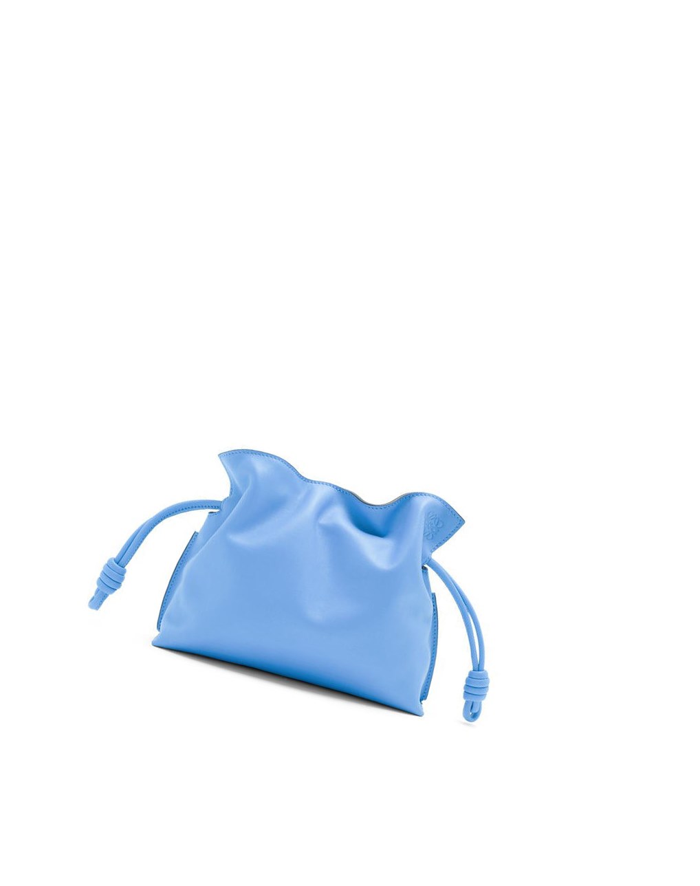 Loewe Mini Flamenco clutch in nappa calfskin Azules | CULBP-1593