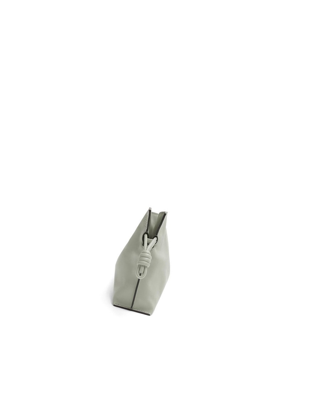Loewe Mini Flamenco clutch in nappa calfskin Grises | GTLAP-9842