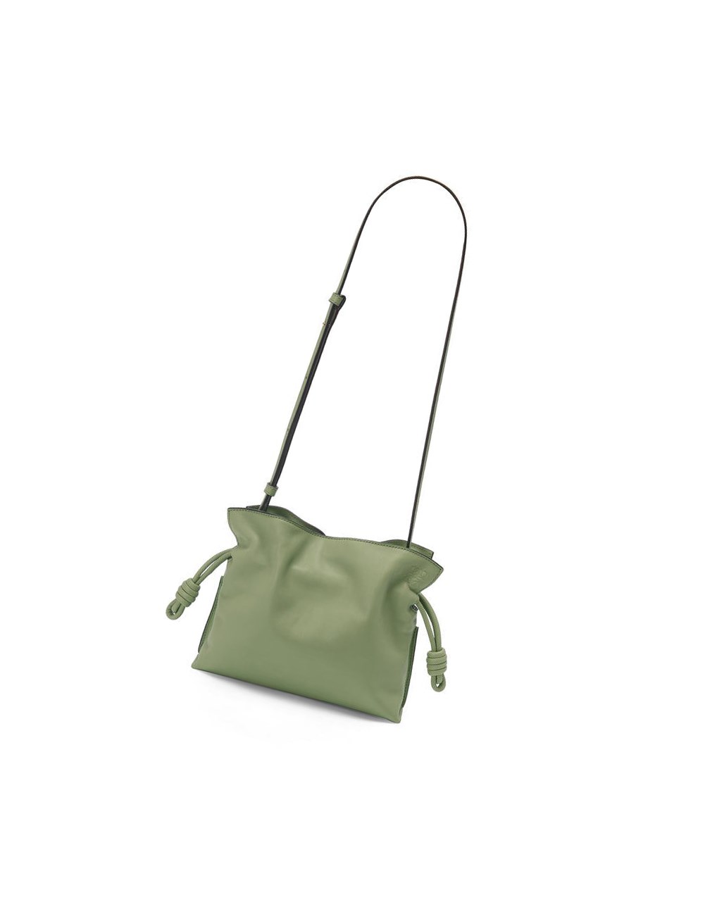 Loewe Mini Flamenco clutch in nappa calfskin Rosemary | HEYDQ-0365