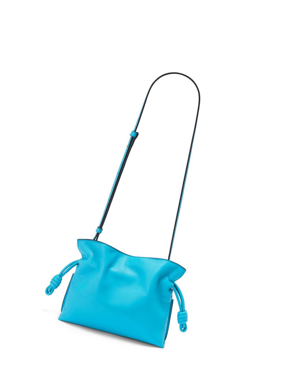 Loewe Mini Flamenco clutch in nappa calfskin Cyan | HKEWM-4820