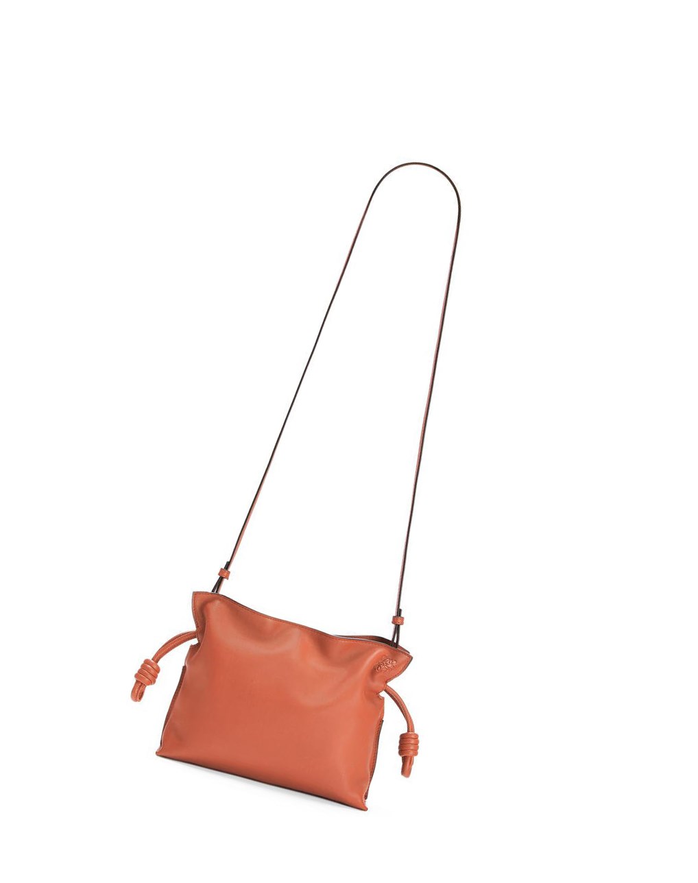 Loewe Mini Flamenco clutch in nappa calfskin Vermillion | IJMTD-2348