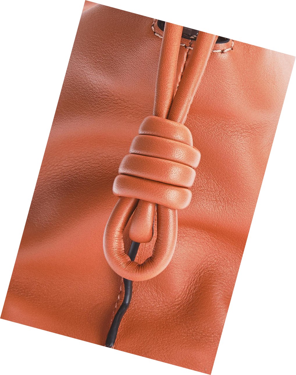Loewe Mini Flamenco clutch in nappa calfskin Vermillion | IJMTD-2348