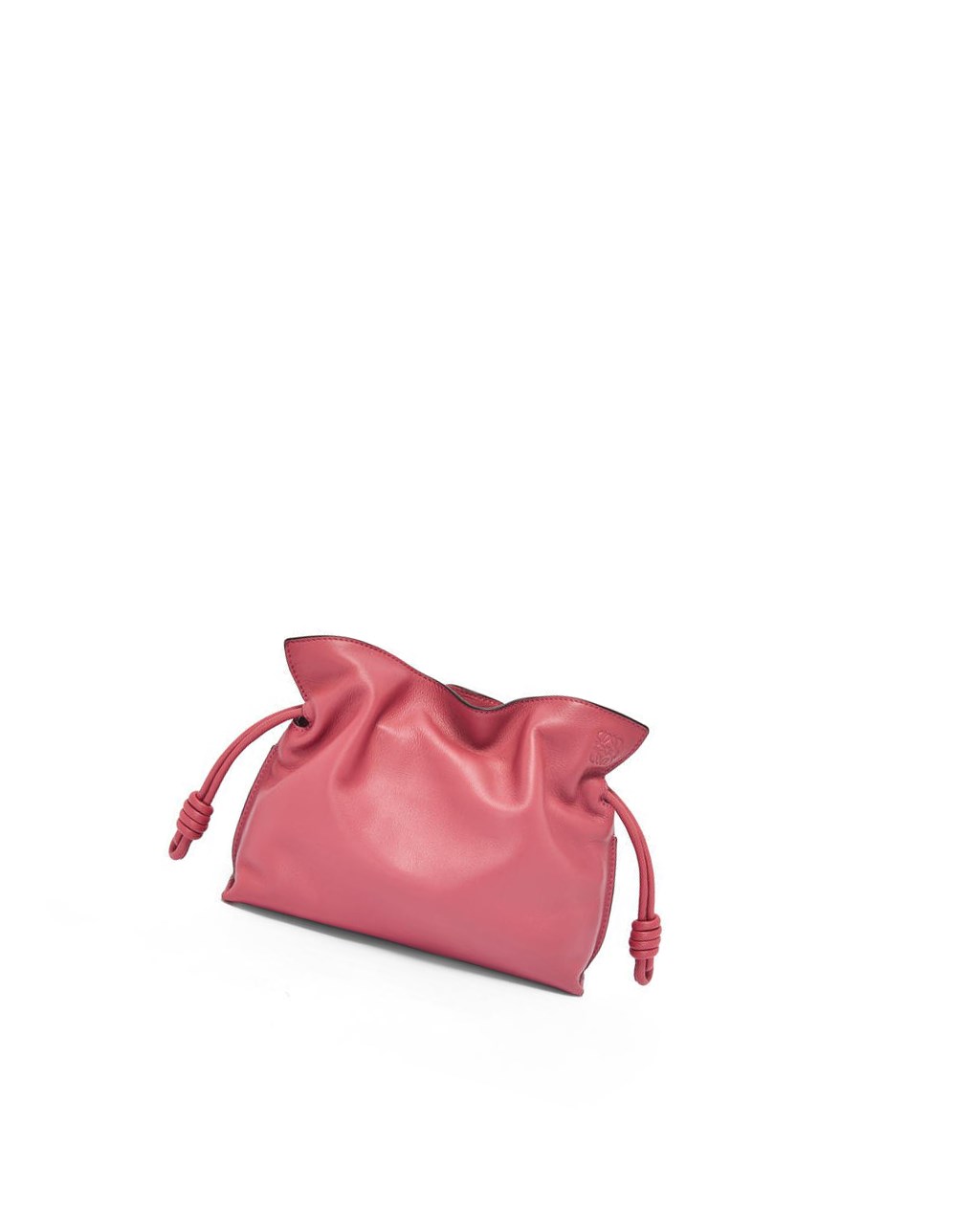 Loewe Mini Flamenco clutch in nappa calfskin Plumrose | JSAOV-1268