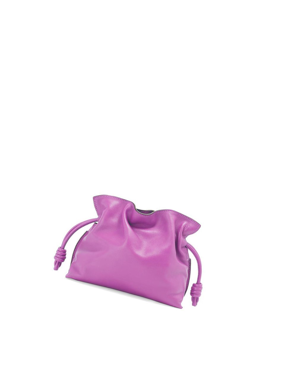 Loewe Mini Flamenco clutch in nappa calfskin Morados | JTKFR-0328