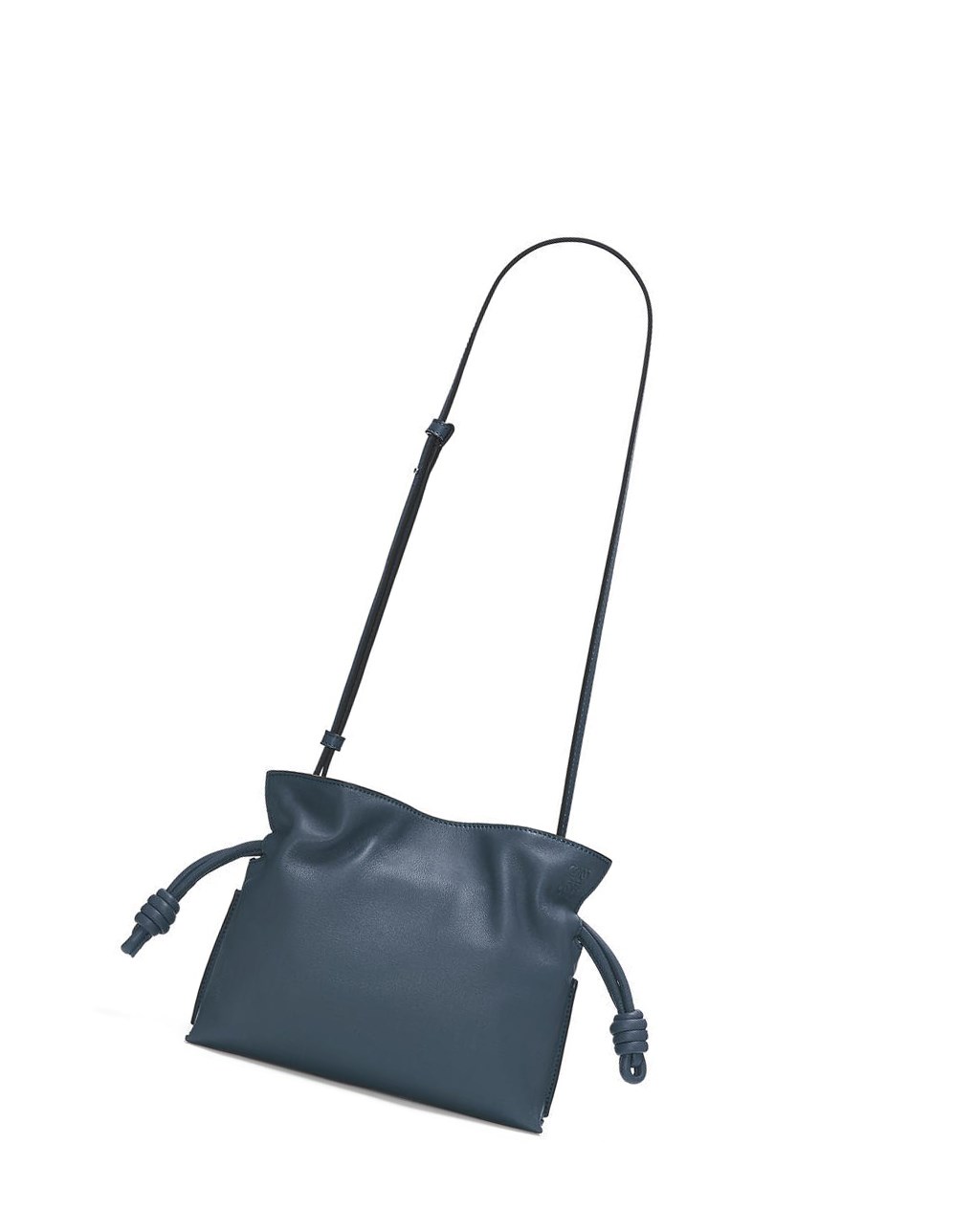 Loewe Mini Flamenco clutch in nappa calfskin Azules | LCHYS-4891