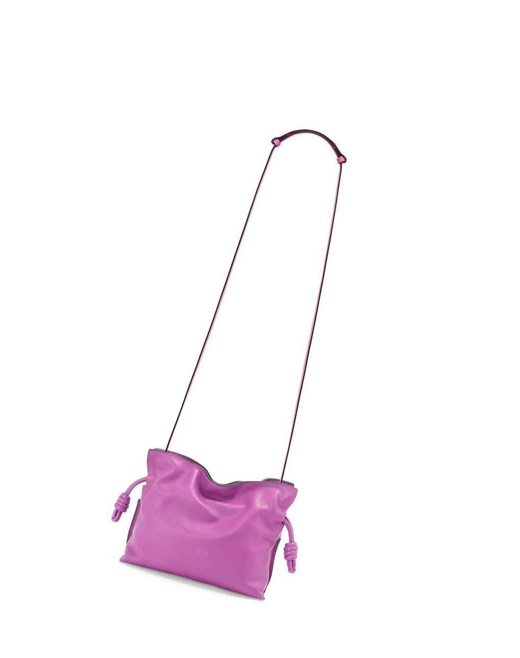 Loewe Mini Flamenco clutch in nappa calfskin Morados | MTWSI-4825