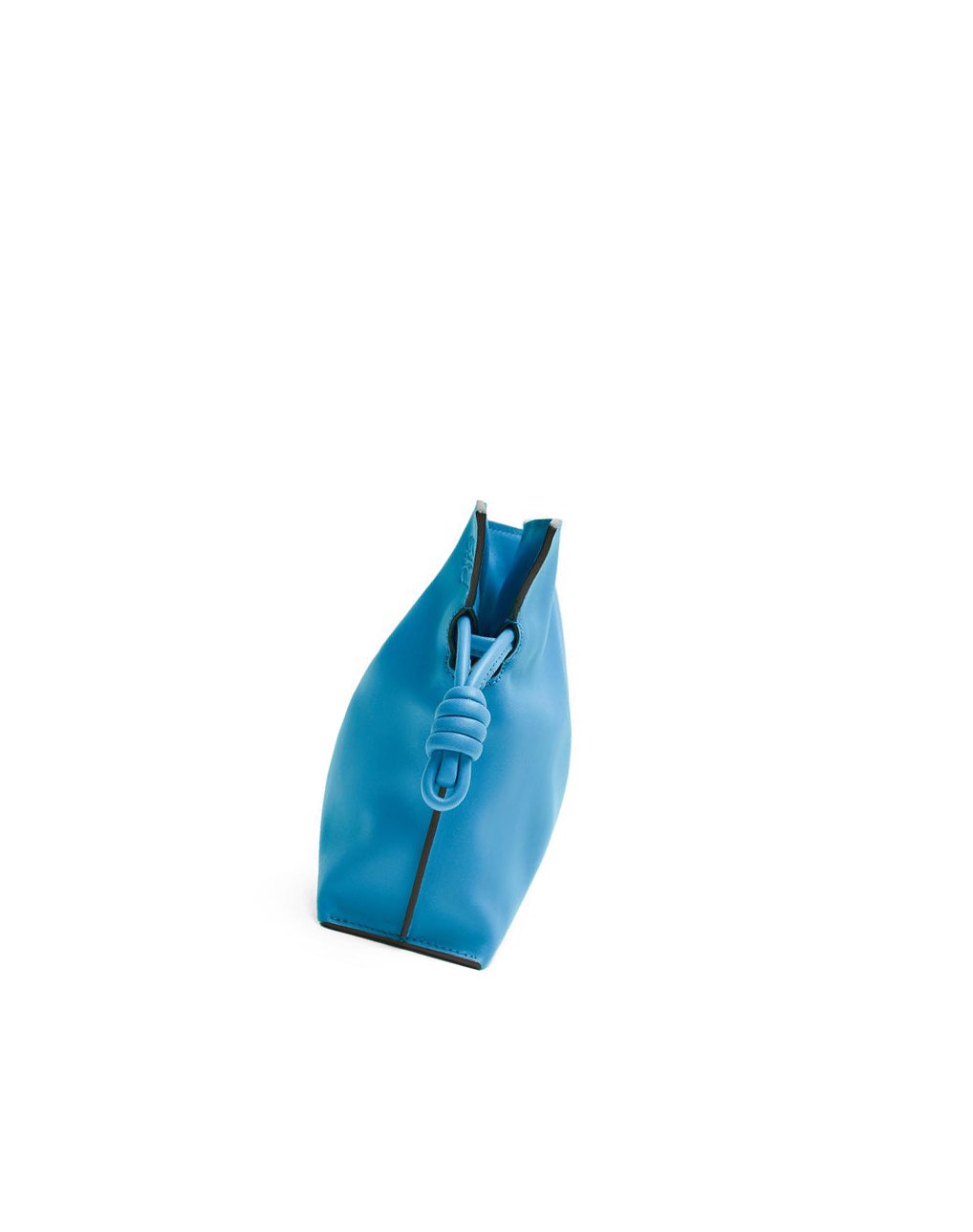 Loewe Mini Flamenco clutch in nappa calfskin Azules | PAFEH-4265