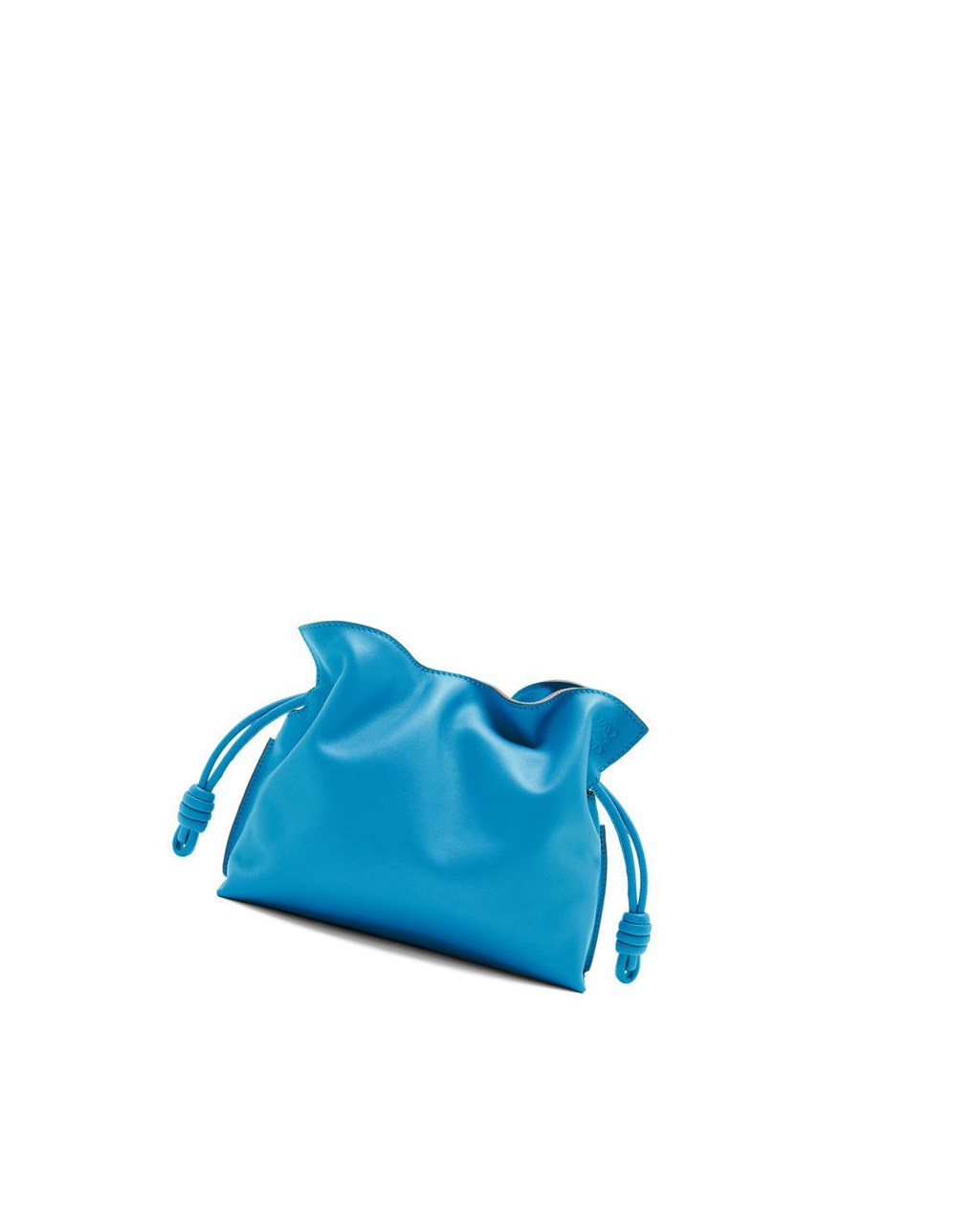 Loewe Mini Flamenco clutch in nappa calfskin Azules | PAFEH-4265