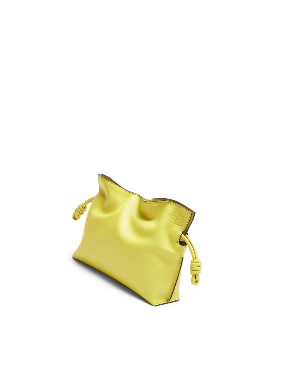 Loewe Mini Flamenco clutch in nappa calfskin Amarillos | POIVH-2901