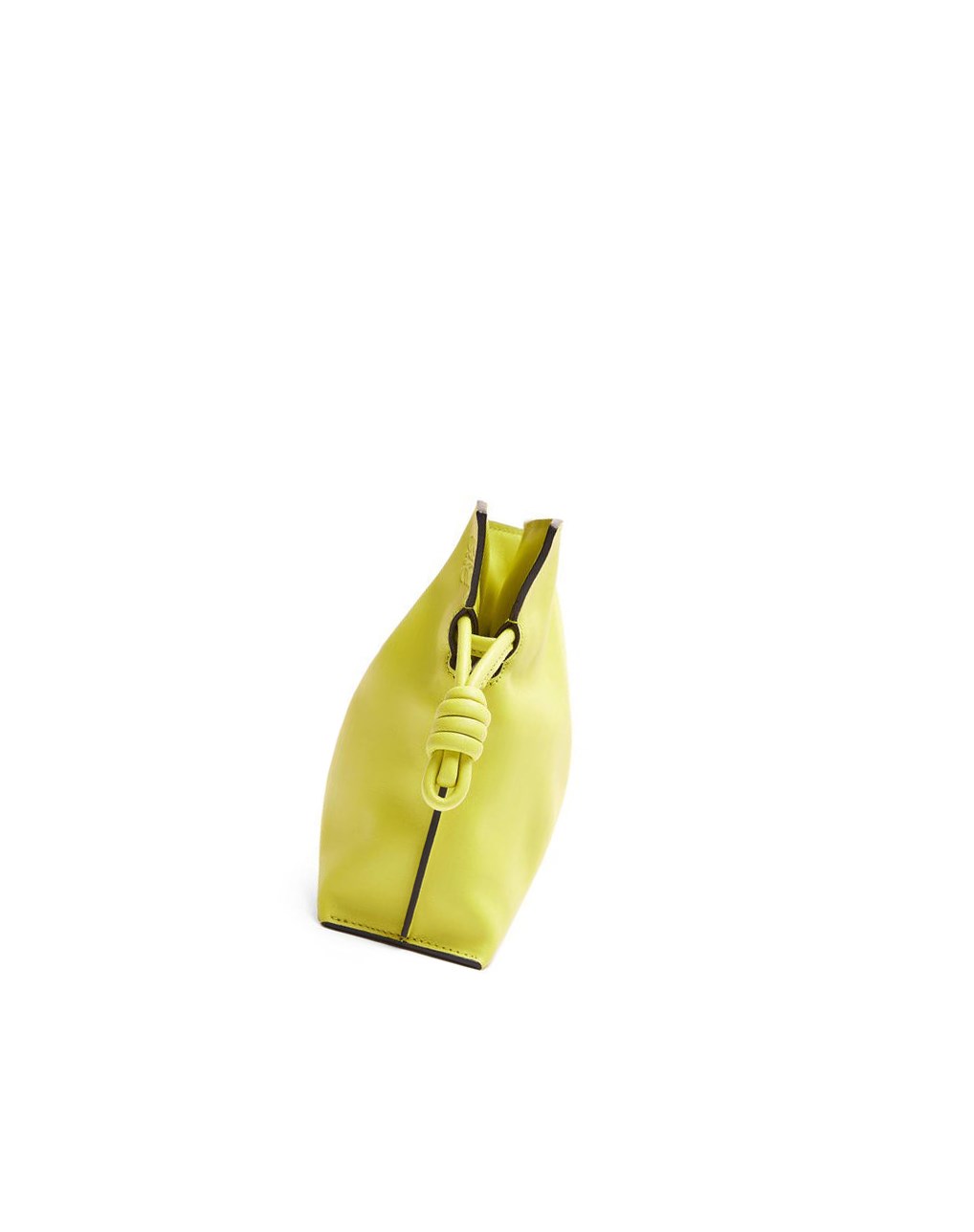 Loewe Mini Flamenco clutch in nappa calfskin Amarillos | POIVH-2901