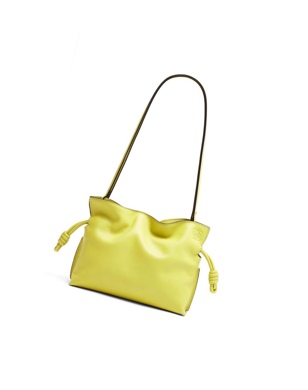 Loewe Mini Flamenco clutch in nappa calfskin Amarillos | POIVH-2901