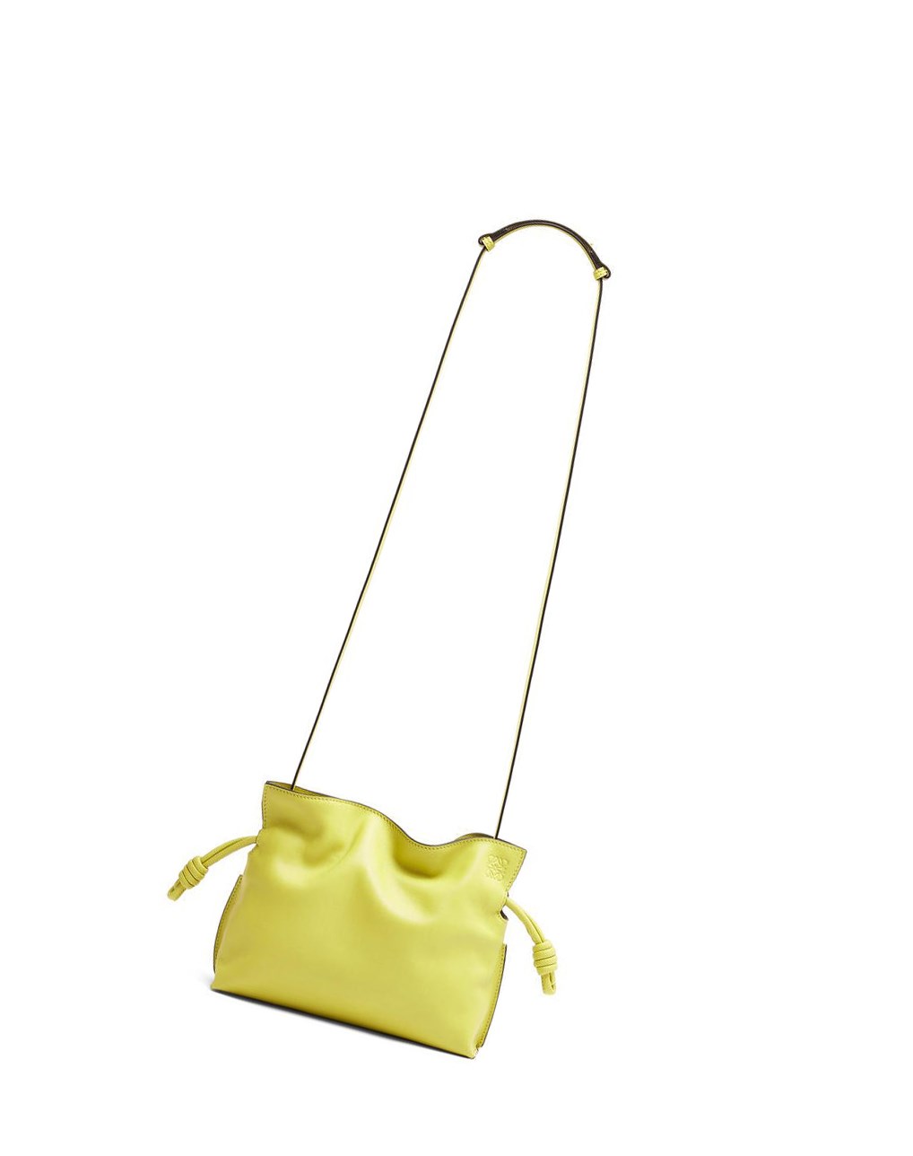 Loewe Mini Flamenco clutch in nappa calfskin Amarillos | POIVH-2901