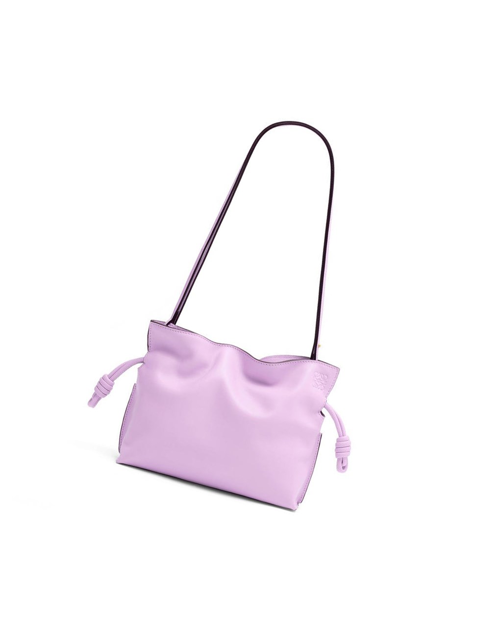 Loewe Mini Flamenco clutch in nappa calfskin Bloom Orchid | PSDAK-5798