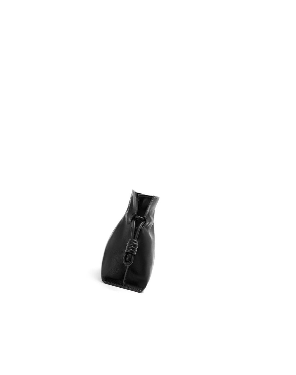 Loewe Mini Flamenco clutch in nappa calfskin Negros | UYAVE-7058