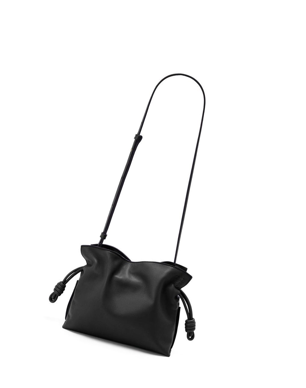 Loewe Mini Flamenco clutch in nappa calfskin Negros | UYAVE-7058