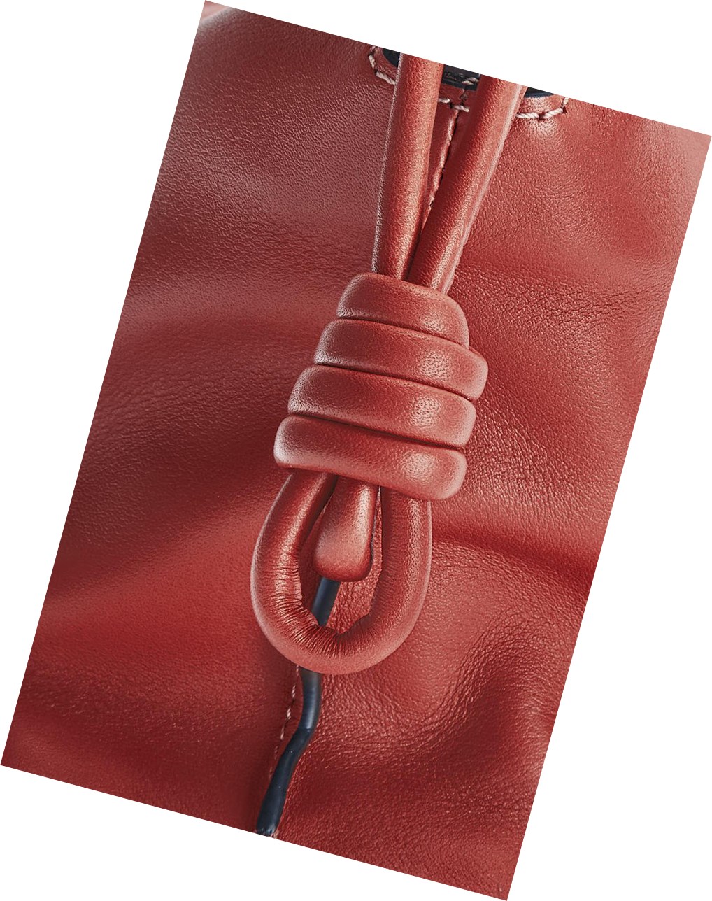 Loewe Mini Flamenco clutch in nappa calfskin Rojos | WCGNV-7524