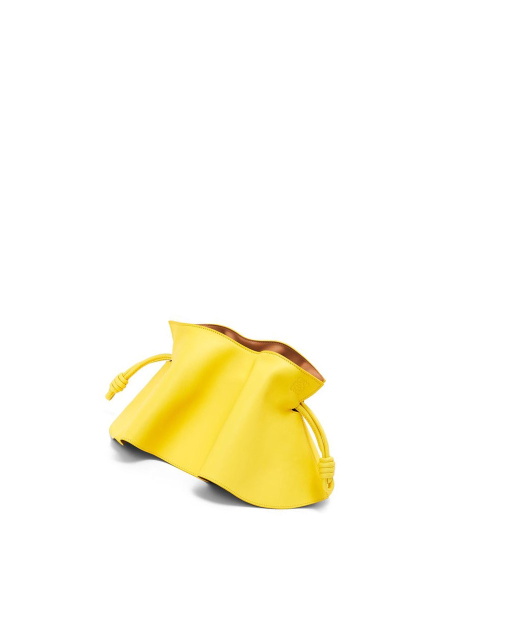 Loewe Mini Flamenco petal clutch in nappa calfskin Azules | WXGYD-8465
