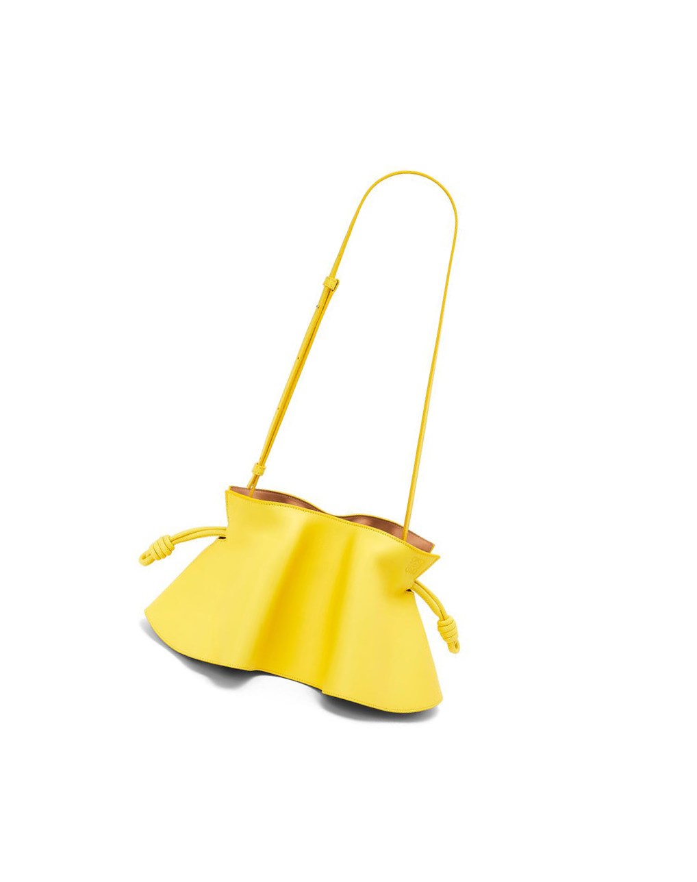 Loewe Mini Flamenco petal clutch in nappa calfskin Azules | WXGYD-8465