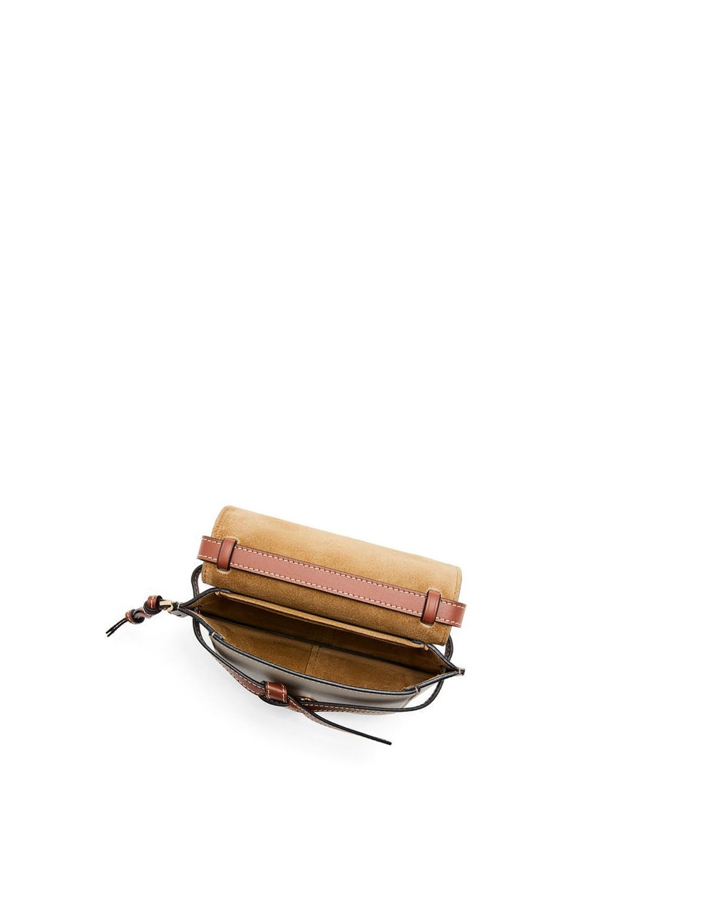 Loewe Mini Gate Dual bag in soft calfskin Grises Claro | IKYFT-9423