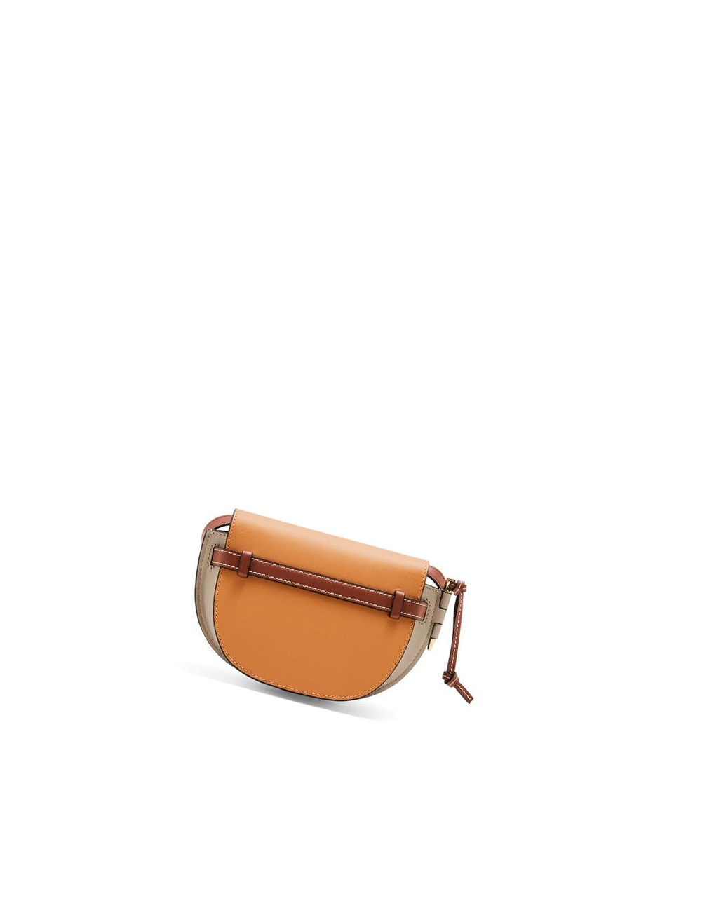 Loewe Mini Gate Dual bag in soft calfskin Grises Claro | VBNPI-1352