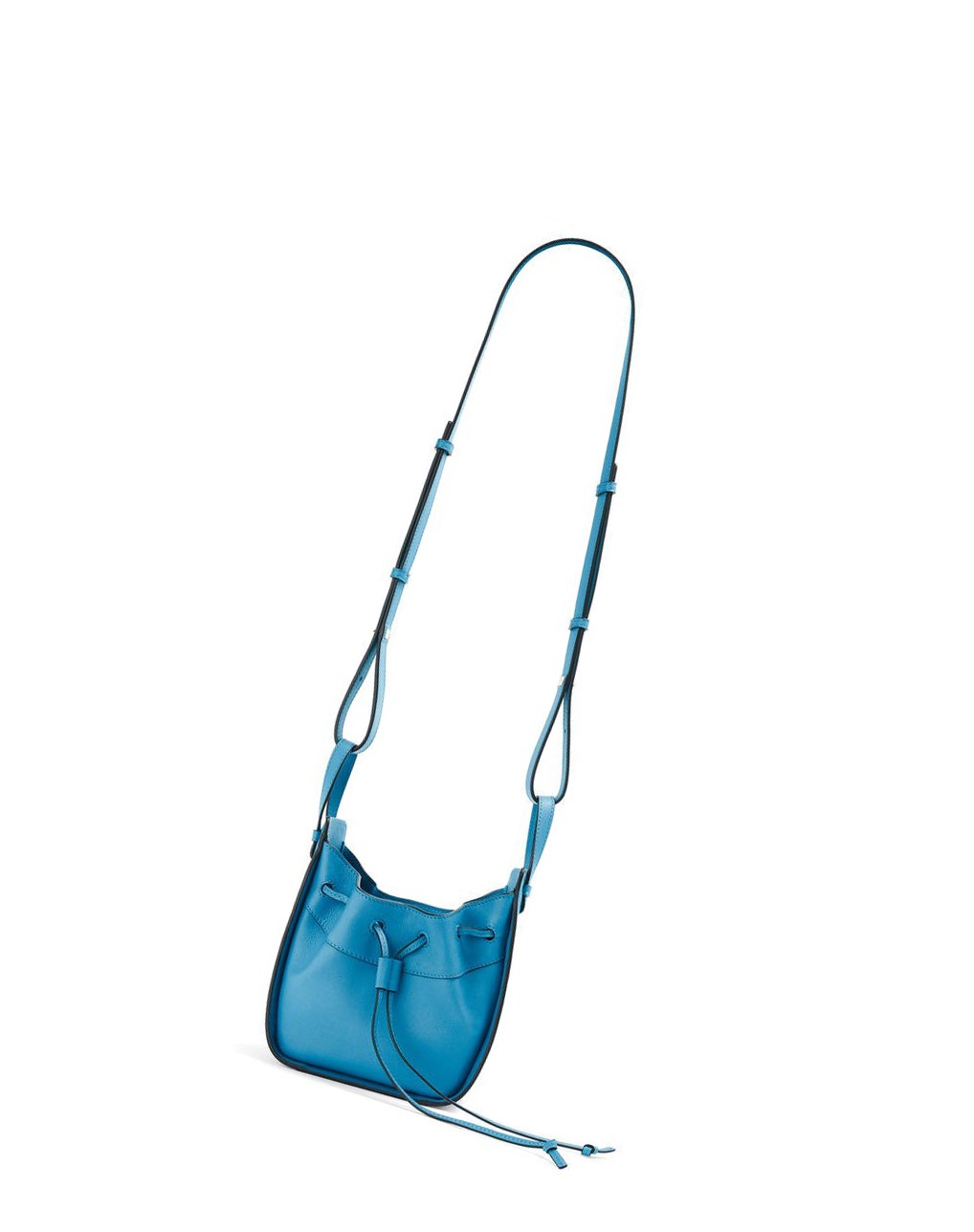 Loewe Mini Hammock drawstring in classic calfskin Azules | PDOXW-2164