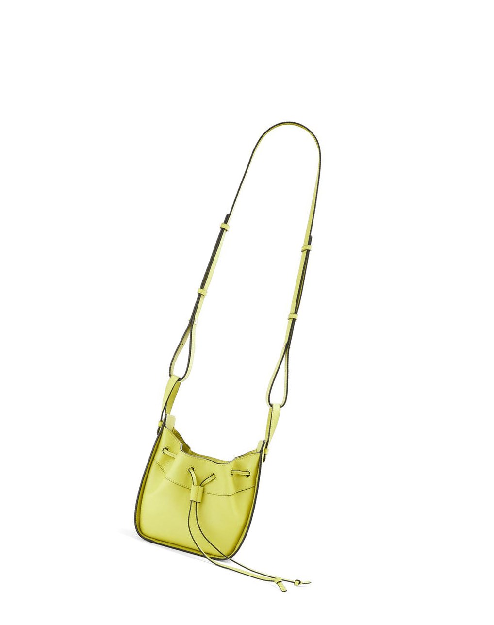 Loewe Mini Hammock drawstring in classic calfskin Amarillos | WZFUM-6941