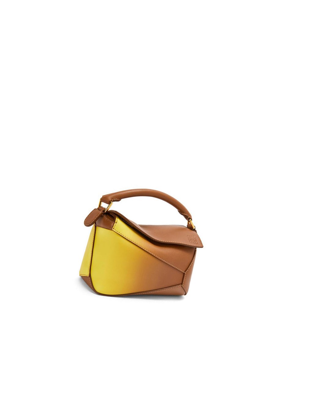 Loewe Mini Puzzle Edge bag in degrade nappa calfskin Azules | NGVOK-3241