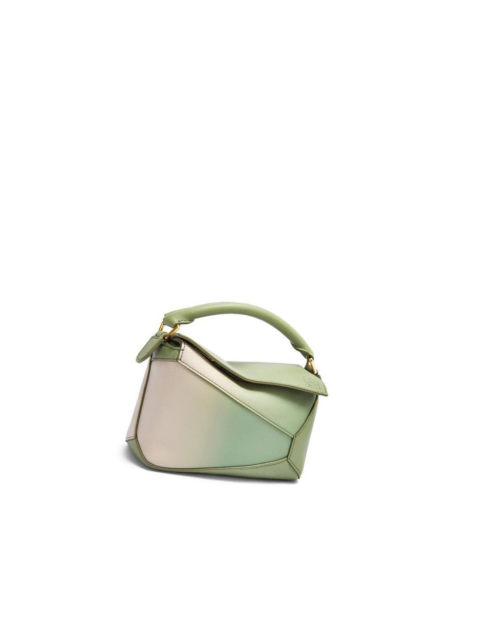 Loewe Mini Puzzle Edge bag in degrade nappa calfskin Azules | VIBAM-4251