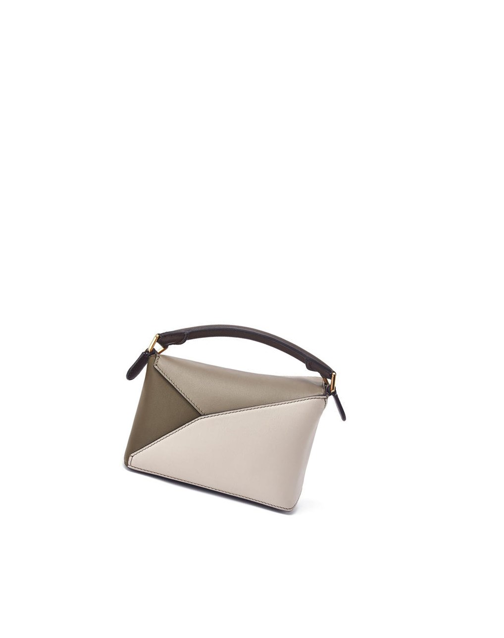 Loewe Mini Puzzle Edge in nappa calfskin Verdes Azules | CRVSD-2650